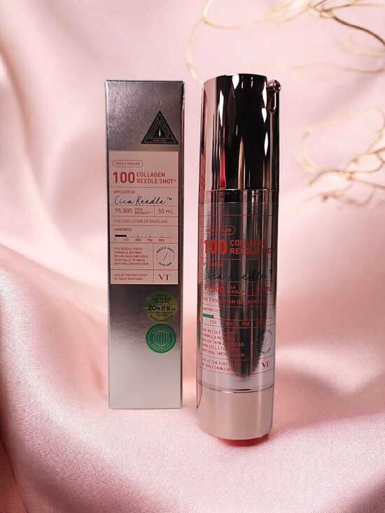 VT Collagen Reedy Shot 100 – atjaunojošs kolagēna serums ar Cica mikrodaļiņām